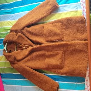 Brown Teddy Coat